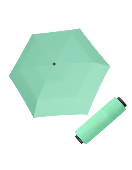 Fiber Mini Compact uni Mint Green - dámsky skladací dáždnik | Doppler