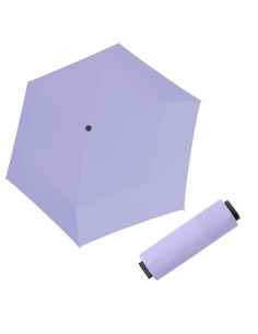 Fiber Mini Compact uni Light Purple - dámsky skladací dáždnik | Doppler