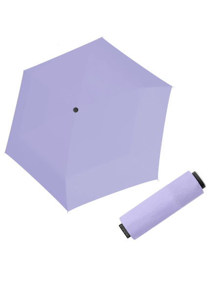 Fiber Mini Compact uni Light Purple - dámsky skladací dáždnik | Doppler