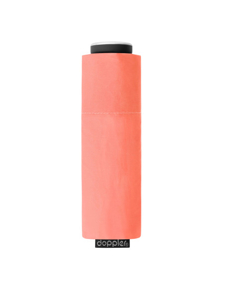 Fiber Mini Compact uni Neon Coral - dámsky skladací dáždnik | Doppler