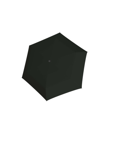 Fiber Mini Compact uni Black - dámsky skladací dáždnik | Doppler