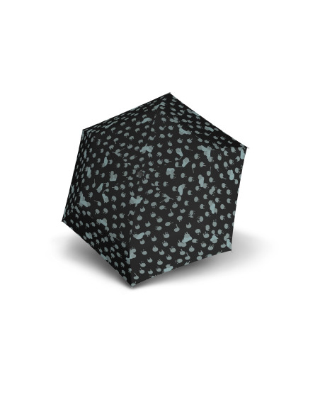 Knirps U.200  Duomatic rainyday black dámsky plne automatický dáždnik | Doppler