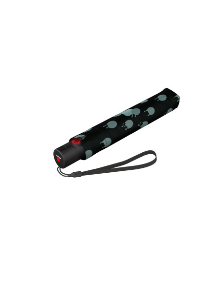 Knirps U.200  Duomatic rainyday black dámsky plne automatický dáždnik | Doppler