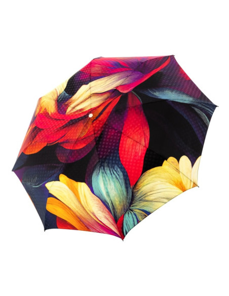 Bellino gold glänzend, Peonie Luxusný dáždnik | Doppler