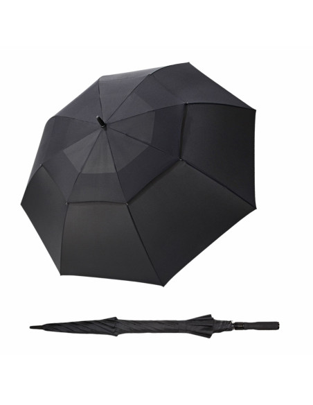 Fiber golf AC Air black  - partnerský holový dáždnik | Doppler