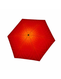 Carbonsteel Mini Slim Fusion red/yellow | skladací dáždnik | Doppler 2