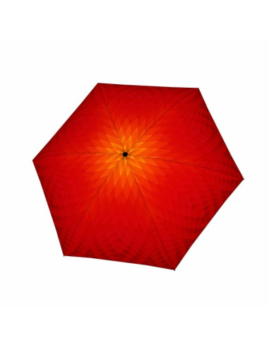Carbonsteel Mini Slim Fusion red/yellow | skladací dáždnik | Doppler
