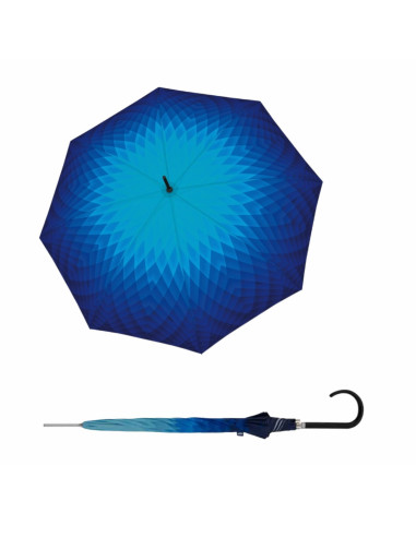 Carbonsteel Long AC Fusion blue | Holový dáždnik | Doppler