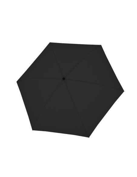 Fiber Micro Flat uni black - dámsky/pánsky plne automatický dáždnik | Doppler CZ