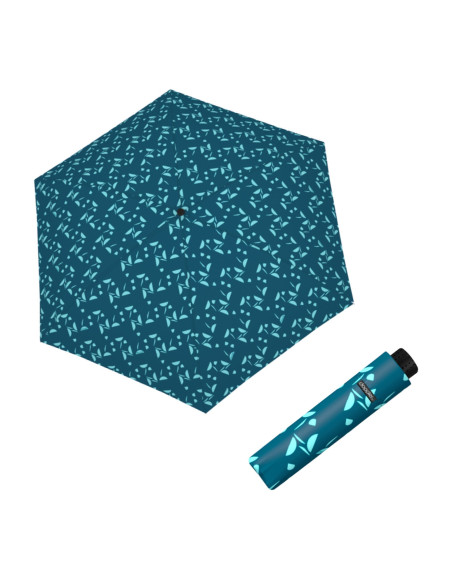 Fiber Havanna Joy blue | Dámsky skladací dáždnik | Doppler CZ