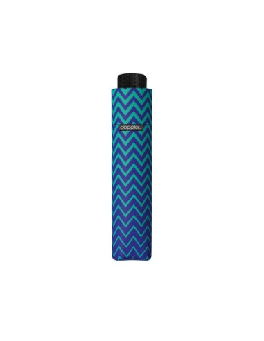Fiber Havanna Strong blue | Dámsky skladací dáždnik | Doppler CZ