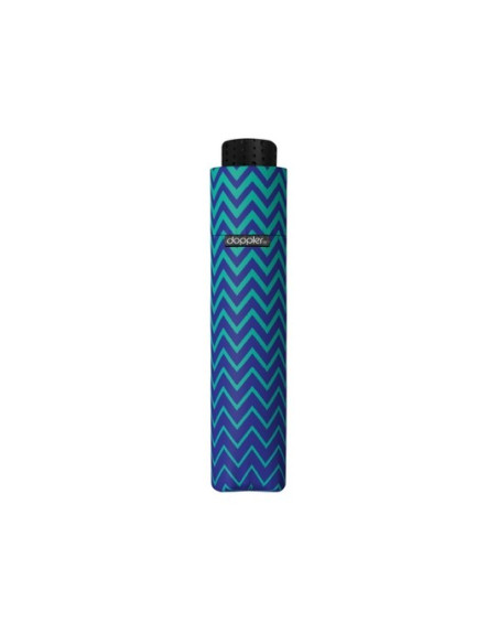 Fiber Havanna Strong blue | Dámsky skladací dáždnik | Doppler CZ