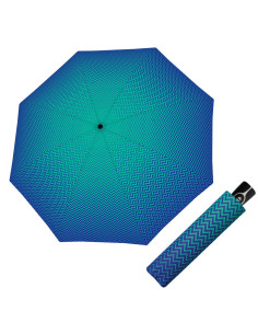 Fiber Magic Strong blue | Dámsky skladací dáždnik | Doppler
