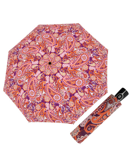 Fiber Magic Paisley berry | Dámsky skladací dáždnik | Doppler