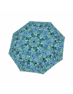 Fiber Magic Paisley blue | Dámsky skladací dáždnik | Doppler 2