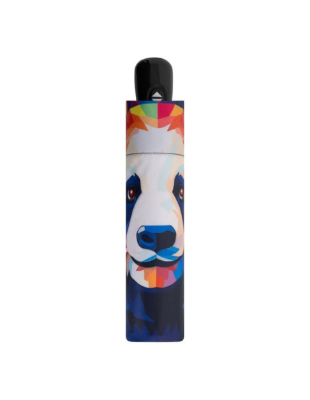 Modern Art Magic Mighty Panda | plne automatický dáždnik | Doppler