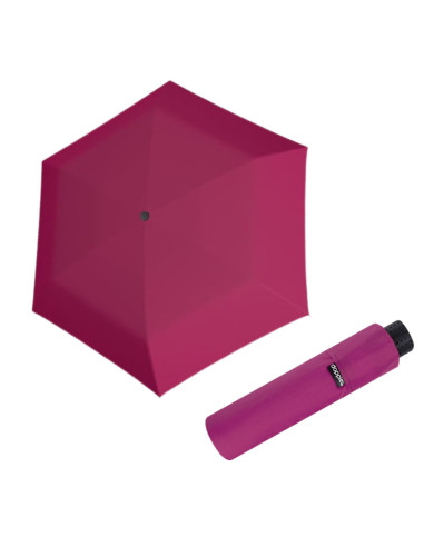 Fiber Havanna Uni Fancy pink |Dámsky skladací dáždnik | Doppler CZ