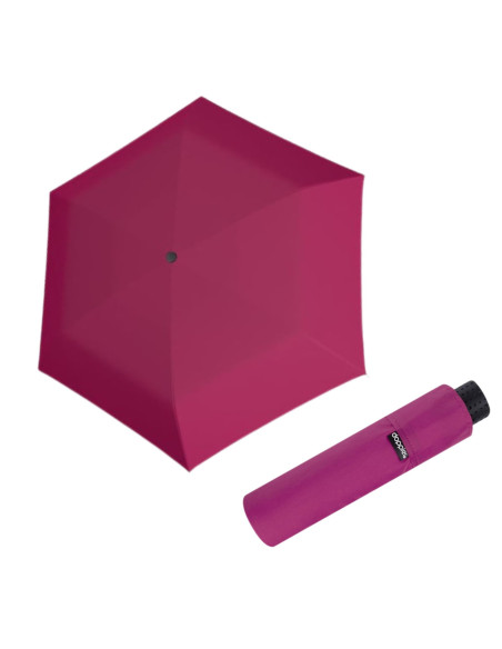 Fiber Havanna Uni Fancy pink |Dámsky skladací dáždnik | Doppler CZ