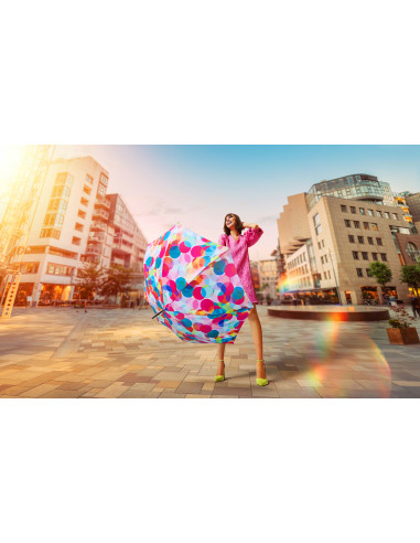 Modern Art Bubblegum | holový vystreľovací dáždnik | Doppler