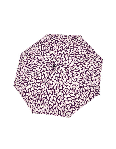 Fiber Mini Leaves indigo | Dámsky skladací dáždnik | Doppler