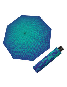 Fiber Mini Strong blue | Dámsky skladací dáždnik | Doppler