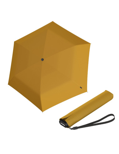 Knirps US.050 ultra light slim manual curry | ľahký dámsky skladací dáždnik | Doppler