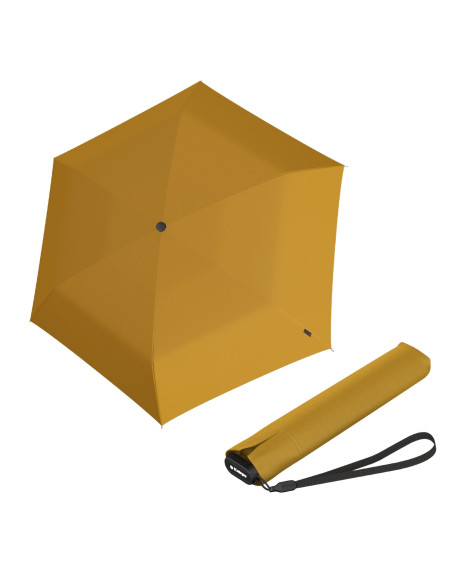 Knirps US.050 ultra light slim manual curry | ľahký dámsky skladací dáždnik | Doppler