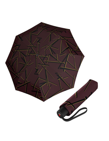 KNIRPS A.050 MEDIUM Kombat chianti | dámsky skladací dáždnik | Doppler