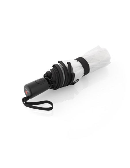 KNIRPS A.200 MEDIUM  Transparent Black | plnoautomatický dáždnik | Doppler