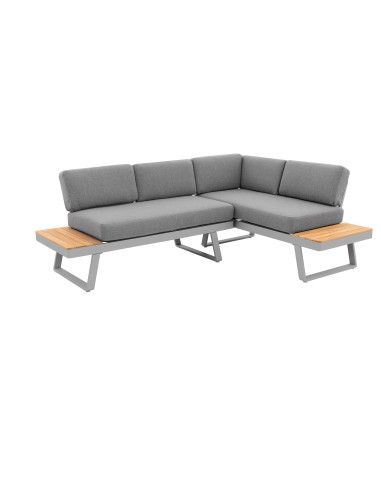 EXPERT PLUS AVERSA TEAK - 6-dielna hliníková jedálenská súprava| Doppler