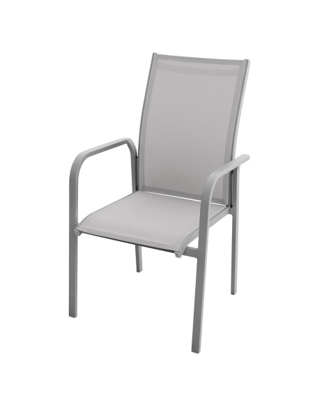 EXPERT PLUS AVERSA TEAK - 6-dielna hliníková jedálenská súprava| Doppler