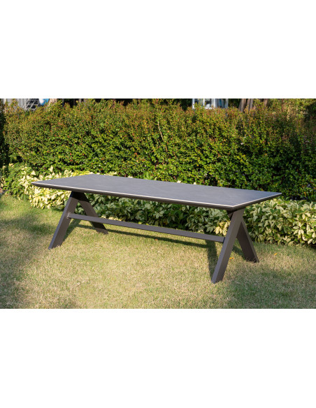 NOVA - hliníkový záhradný stôl 240x100x73,5 cm | Doppler