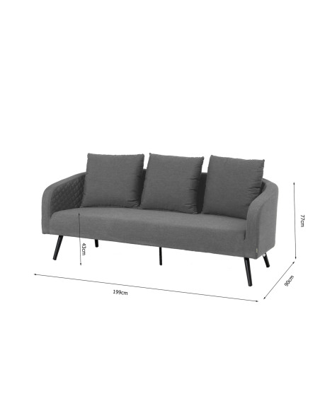 Melia LIKA-TEX® | Luxusná záhradná pohovka| Doppler