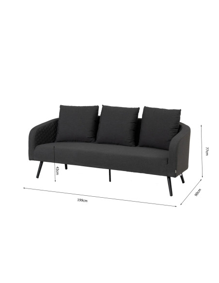 Melia LIKA-TEX® | Luxusná záhradná pohovka| Doppler