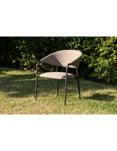 Melia LIKA-TEX® mocca | Luxusné záhradné kreslo | Doppler