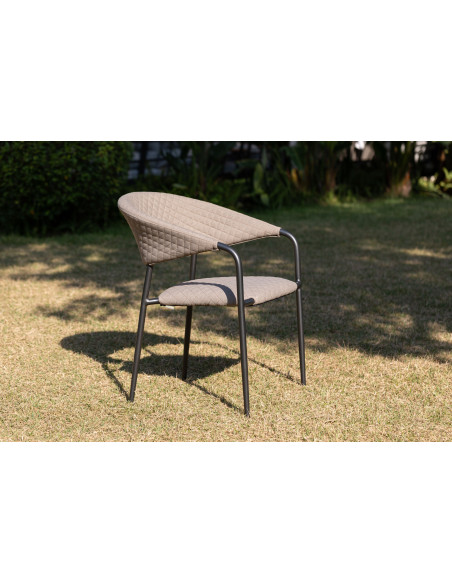 Melia LIKA-TEX® mocca | Luxusné záhradné kreslo | Doppler