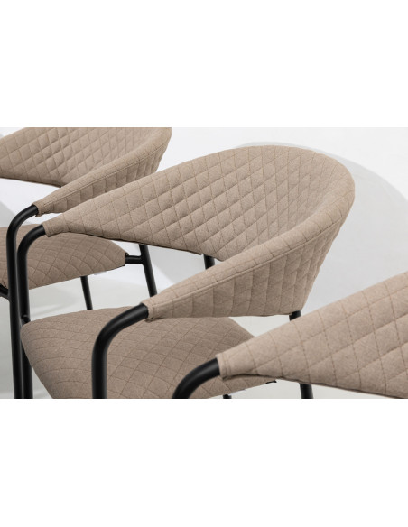 Melia LIKA-TEX® mocca | Luxusné záhradné kreslo | Doppler