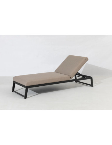 Melia LIKA-TEX® mocca | Luxusná záhradná lehátko | Doppler
