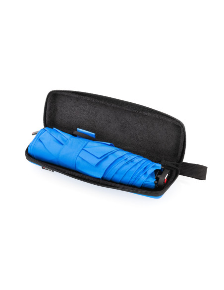 KNIRPS X4U ultra light slim neon blue | ľahký skladací dáždnik | Doppler CZ