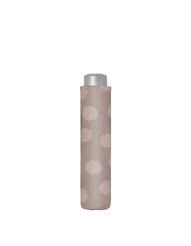 Mini Light Soul taupe | Dámsky skladací dáždnik | Doppler