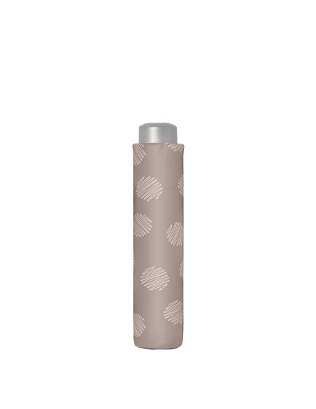 Mini Light Soul taupe | Dámsky skladací dáždnik | Doppler