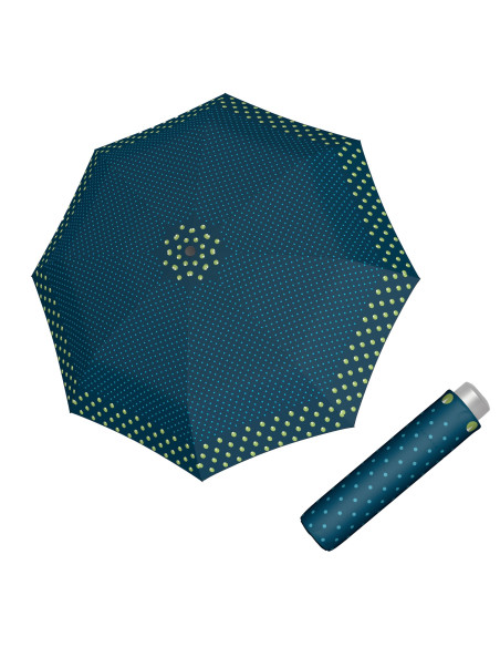 Mini Light Twinkle blue | Dámsky skladací dáždnik | Doppler