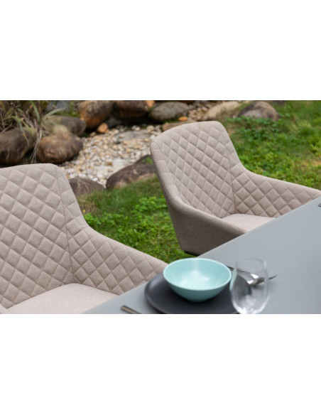 Paris Lika-Tex® mocca | Luxusné otočné záhradné kreslo | Doppler
