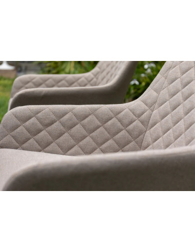 Paris Lika-Tex® mocca | Luxusné otočné záhradné kreslo | Doppler