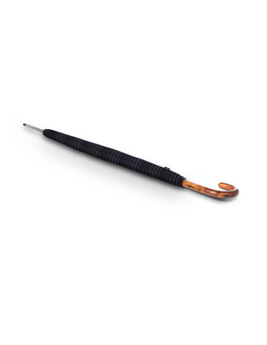 Knirps T771 Long check black | pánsky vystreľovací dáždnik | Doppler