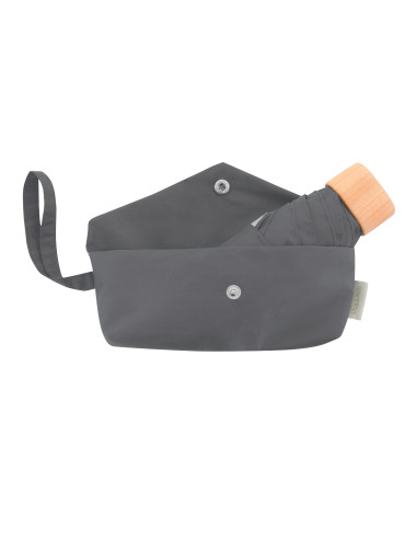 NATURE MINI Cork slate grey FSC® EKO dáždnik| Doppler