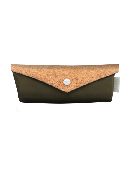 NATURE MINI Cork deep olive FSC® EKO dáždnik| Doppler