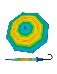 Fiber Flex Happy green | Dámsky holový dáždnik | Doppler