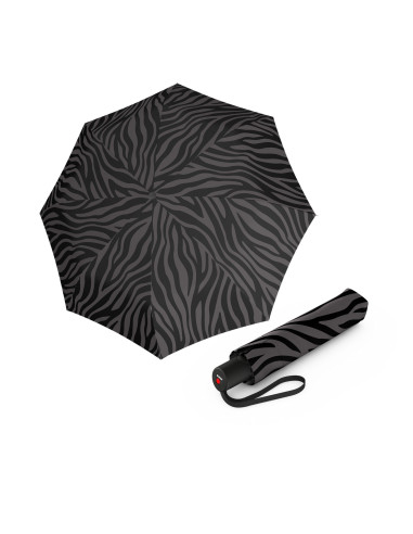 KNIRPS A.200 MEDIUM DUOMATIC Zebra Black | plnoautomatický dáždnik | Doppler