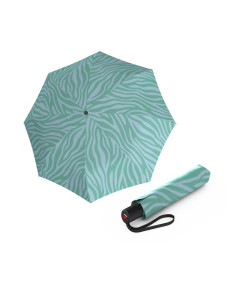 KNIRPS A.200 MEDIUM DUOMATIC Zebra Mint | plnoautomatický dáždnik | Doppler
